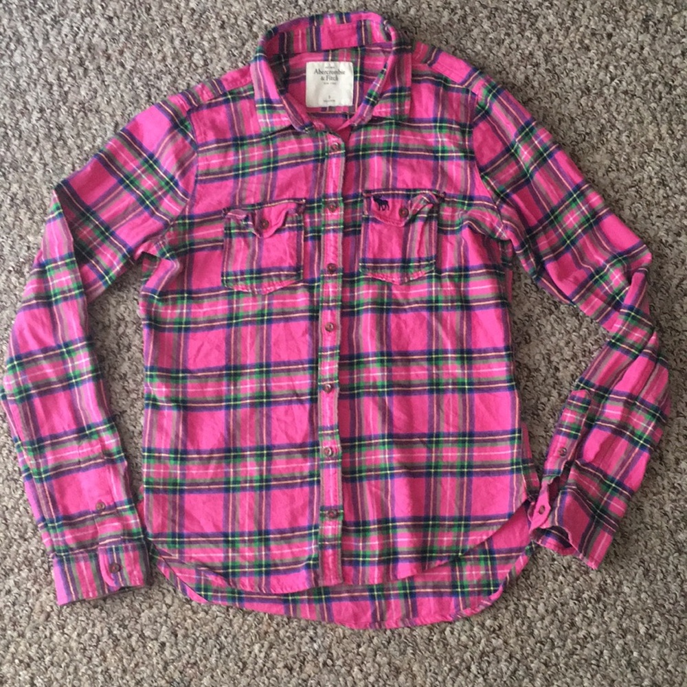 Women’s Abercrombie and Fitch Flannel Top